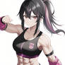 Black Haired Boxer Girl 3