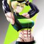 Sonya Blade with Abs (Anime)