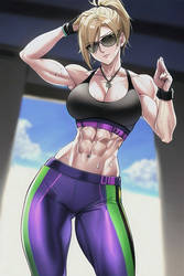 Cassie Cage Workout 14 (Anime)