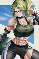 Sonya Blade Workout 15 (Anime)