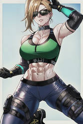 Cassie Cage Workout 15 (Anime)