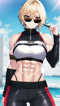 Blonde Fitness Girl 15