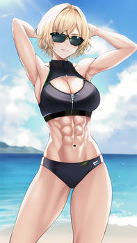 Blonde Fitness Girl 17