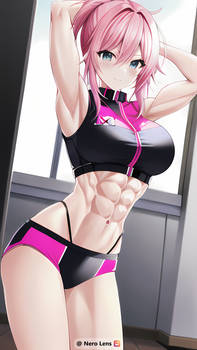 Pink Haired Nurse Girl 4