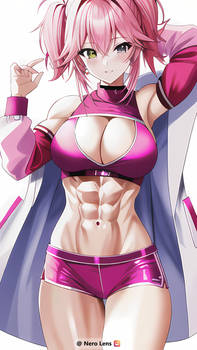 Pink Haired Nurse Girl 6