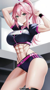Pink Haired Nurse Girl 8