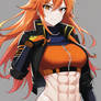 Orange Haired Special Agent Girl 8