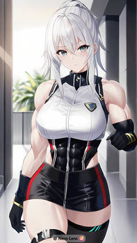 White Haired Special Agent Girl 7
