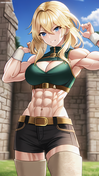 Blonde Archaeologist Girl 5