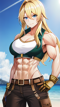 Blonde Archaeologist Girl 6