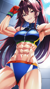 Taki with Abs 4 (Anime)