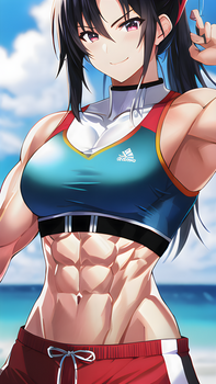 Taki with Abs 5 (Anime)