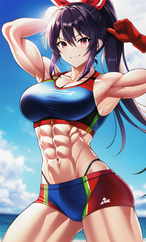 Taki with Abs 9 (Anime)
