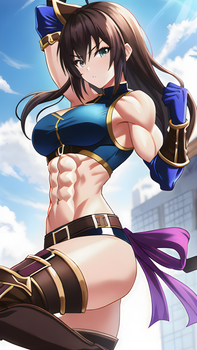 Brunette Thief Girl 8