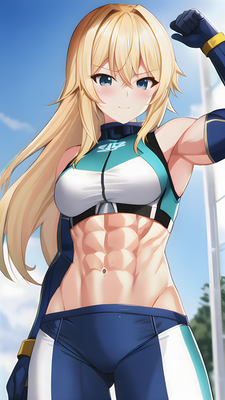 Blonde Diver Girl