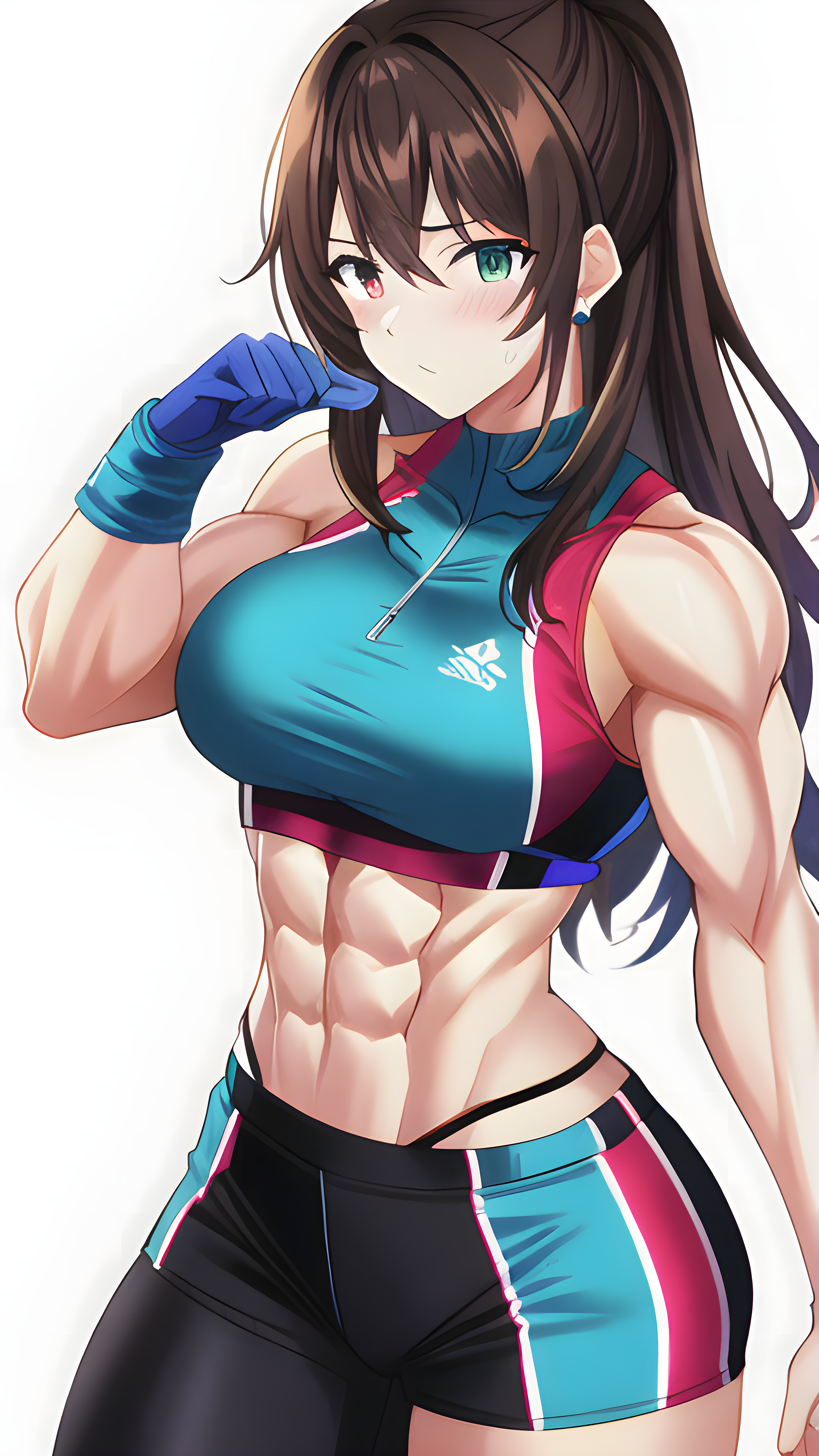 Brunette Bodybuilder Girl 8