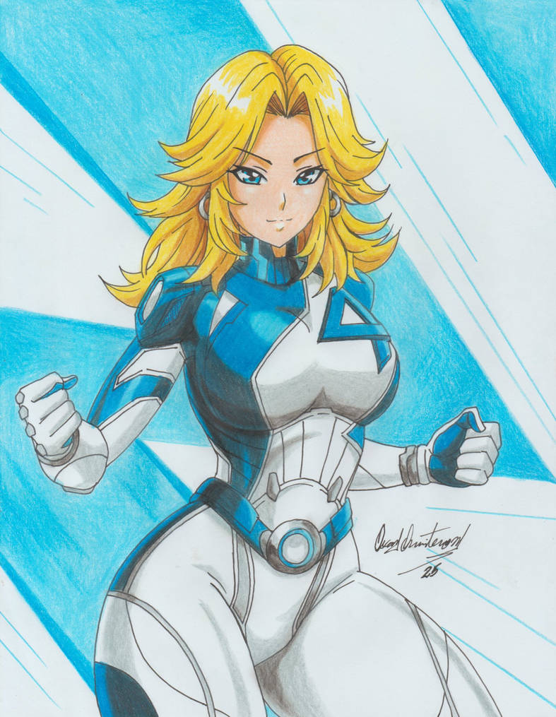 Invisible Woman (By RavernClouk Design) by vin13ish on DeviantArt