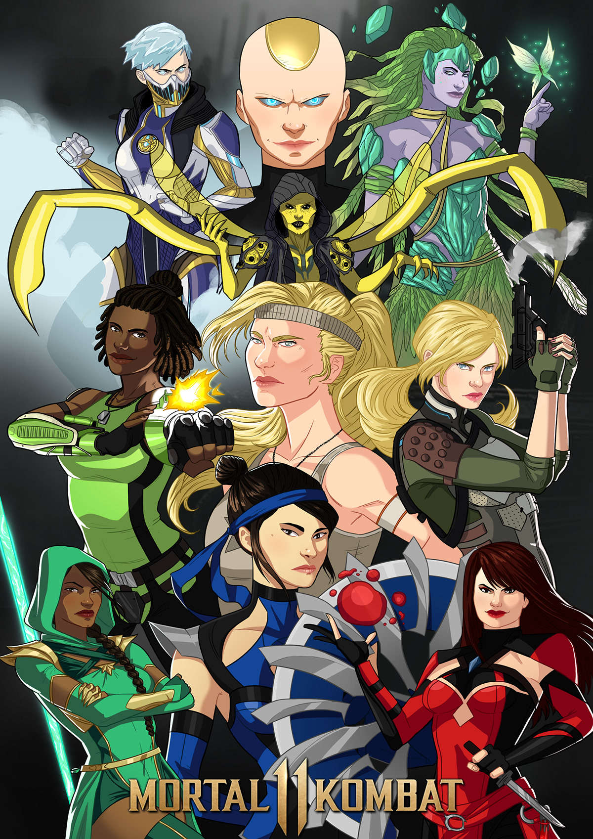 Mortal Kombat 11 Girls