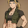 Sonya Blade with Abs (MKX anime style)