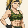 Sonya Blade with Abs 10 (ChatGPT anime style)