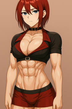 Kira with Abs 3 (ChatGPT anime style)