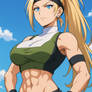 Sonya Blade with Abs 106 (ChatGPT anime style)