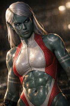 Namorita with Abs 2 (ChatGPT Realistic Style)