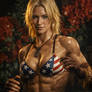 Tina Armstrong with Abs 2 (ChatGPT Realistic)