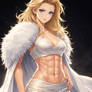 Emma Frost with Abs 16 (ChatGPT anime style)