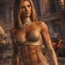 Emma Frost with Abs 9 (ChatGPT Realistic Style)