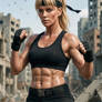 Charlize Theron as Sonya Blade 4