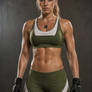 Sonya Blade with Abs 28 (ChatGPT Realistic Style)