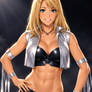 Tina Armstrong with Abs 8 (ChatGPT anime style)