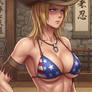 Tina Armstrong with Abs (Gemini anime style)