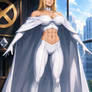 Emma Frost with Abs 19 (ChatGPT anime style)