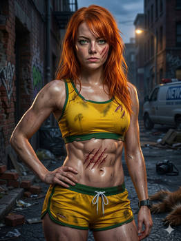 Emma Stone as April O'Neil 6