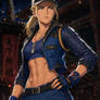Sonya Blade with Abs 119 (ChatGPT anime style)