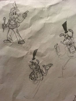 Old Drawings of June Bug Jones