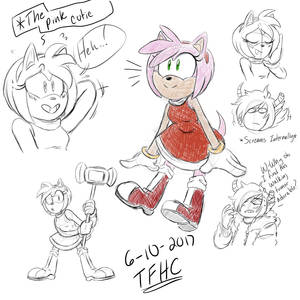 Amy Rose Doodles