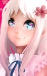 Menma Portrait Anohana (Remake) by Daidus
