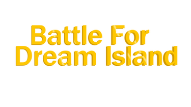 Battle For Dream Island logo but GOLD