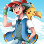 Ash and Pikachu