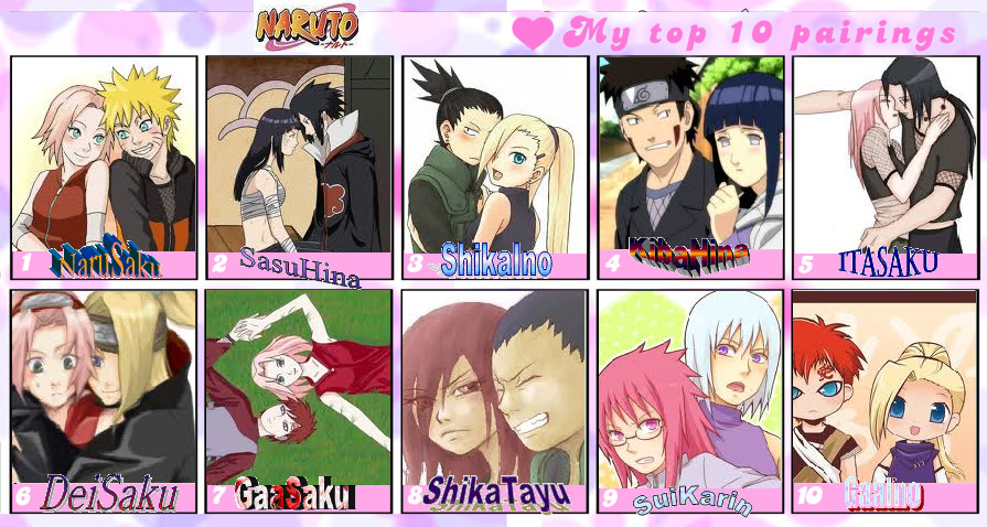 Couples in Naruto #naruto #narutouzumaki #narutoshippuden