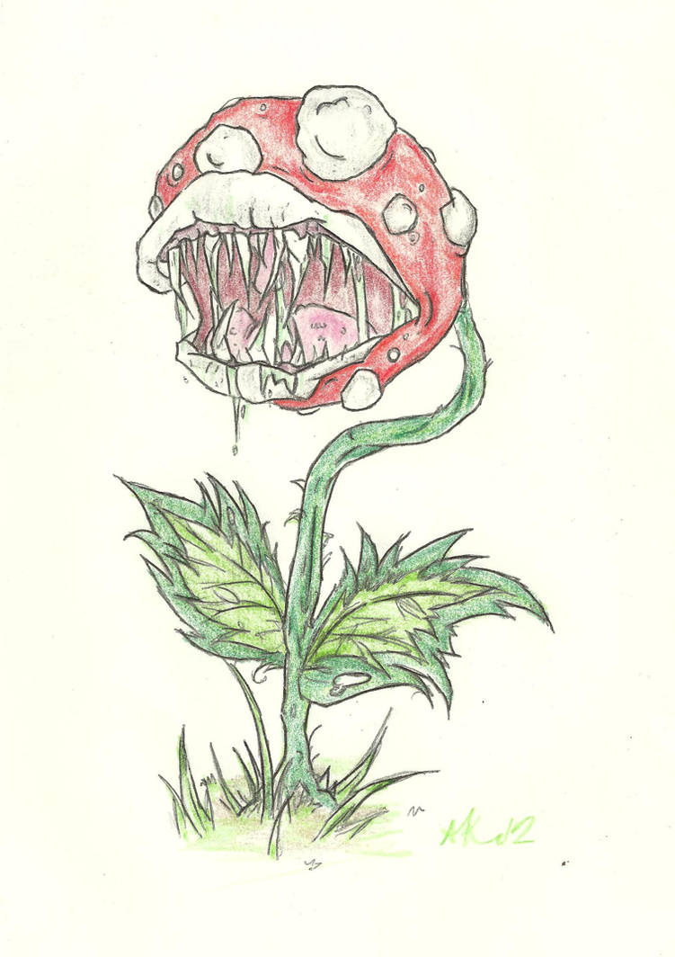 Piranha Plant by PinkBerry-Acid16 on DeviantArt