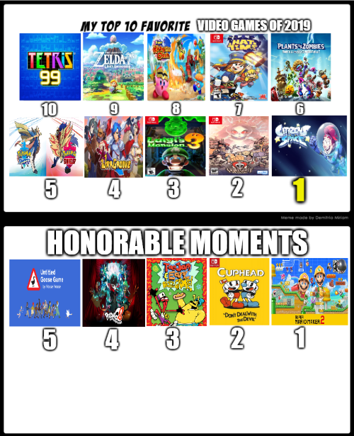 Top 10 shop video games 2019