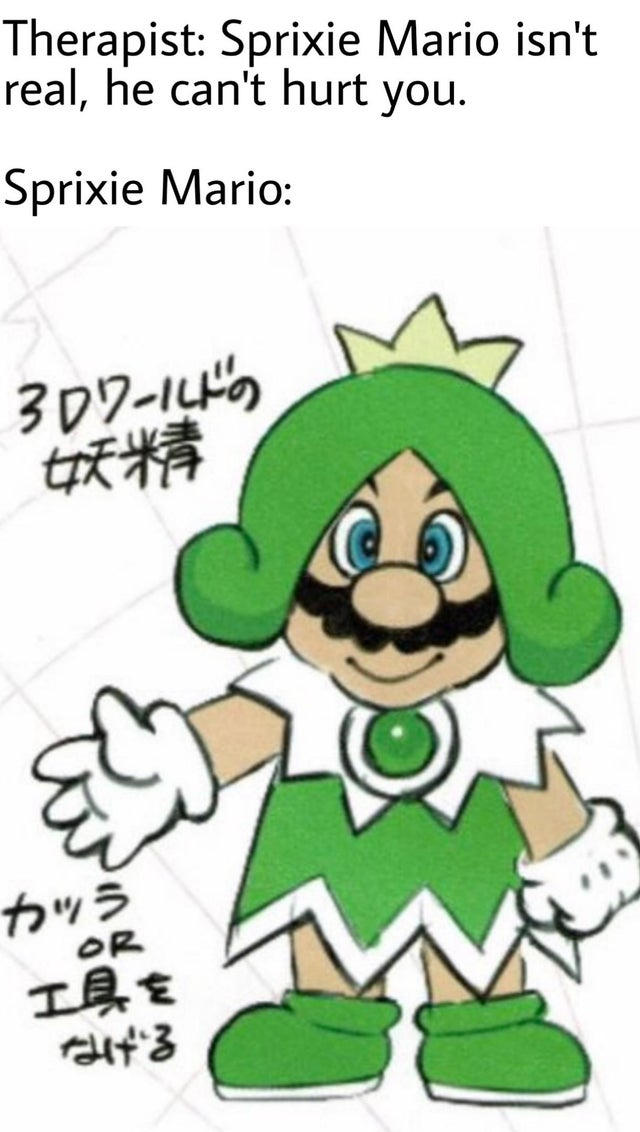 Cursed Mario Image by DelightfulDiamond7 on DeviantArt