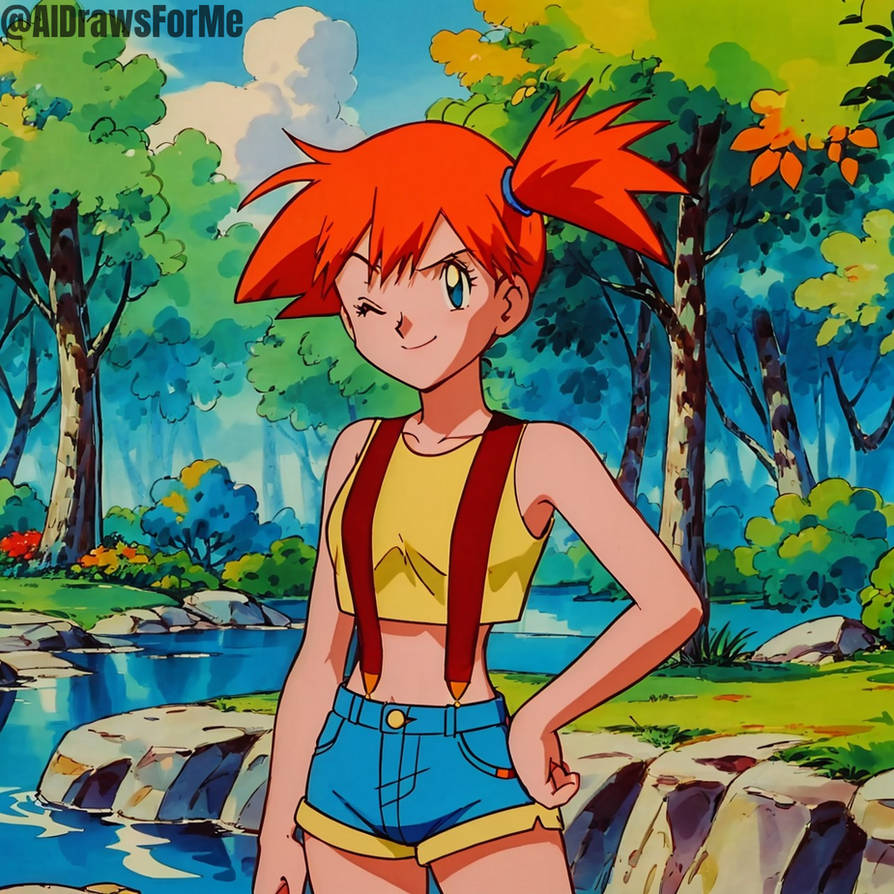 Misty Pokemon Made On YoDayo By AIDrawsForMe On DeviantArt misty-pokemon-made-on-yodayo-by-aidrawsforme-on-deviantart