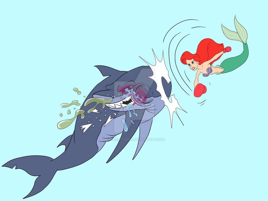 Ariel vs Glut by crunchycrisp on DeviantArt 