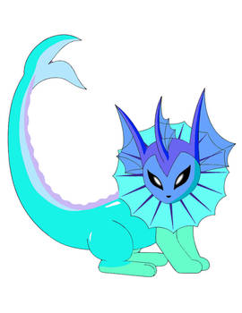 Whitefire The Vaporeon