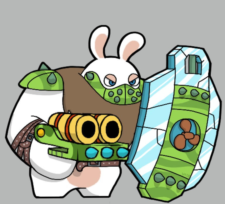 Buckler (Mario + Rabbids Kingdom Battle) by TheKingOfScares on DeviantArt